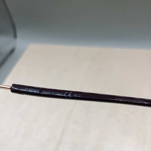 Fendi ff0373 ff 0373 09 Plum Gradient modern cat eye-authentic. - Picture 6 of 11